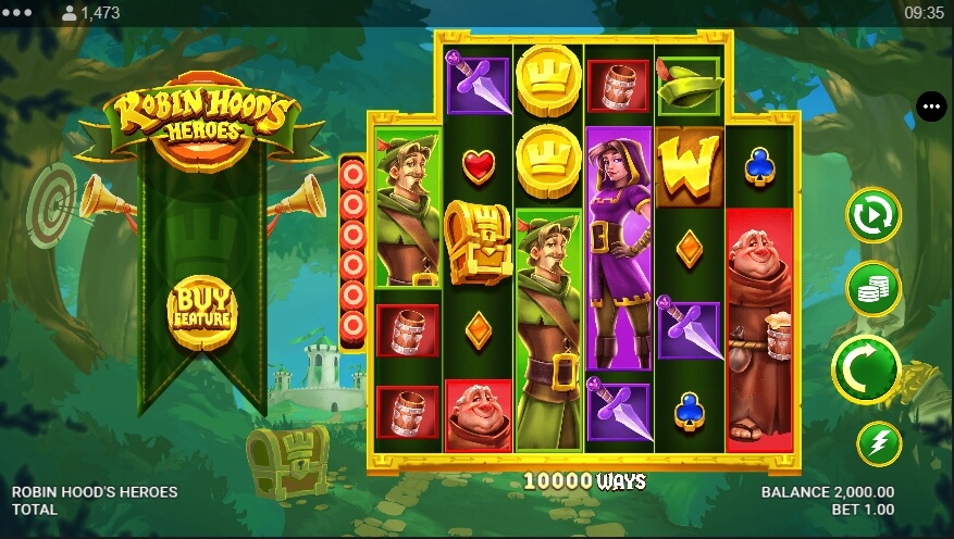 Robin Hood Heroes Microgaming เว็บตรง xoslot247 ฟรีเครดิต