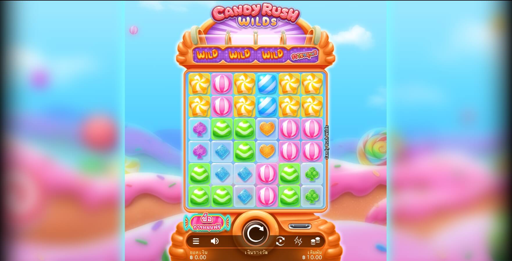 Candy Rush Wilds Microgaming เว็บตรง xoslot247 ฟรีเครดิต