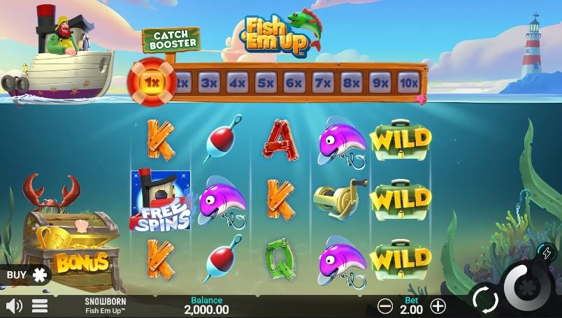 Fish Em Up Microgaming เว็บตรง xoslot247 ฟรีเครดิต
