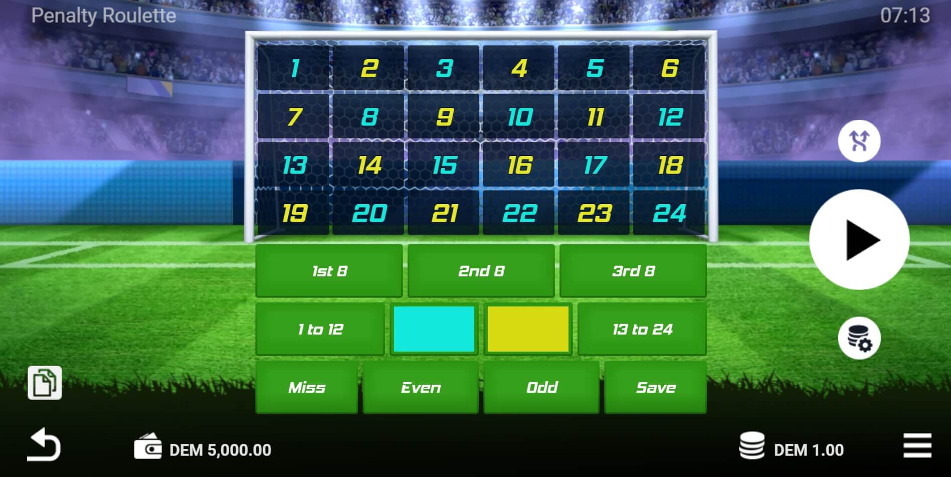 Penalty Roulette EVOPLAY Slotxo True Wallet ไม่มีขั้นต่ำ