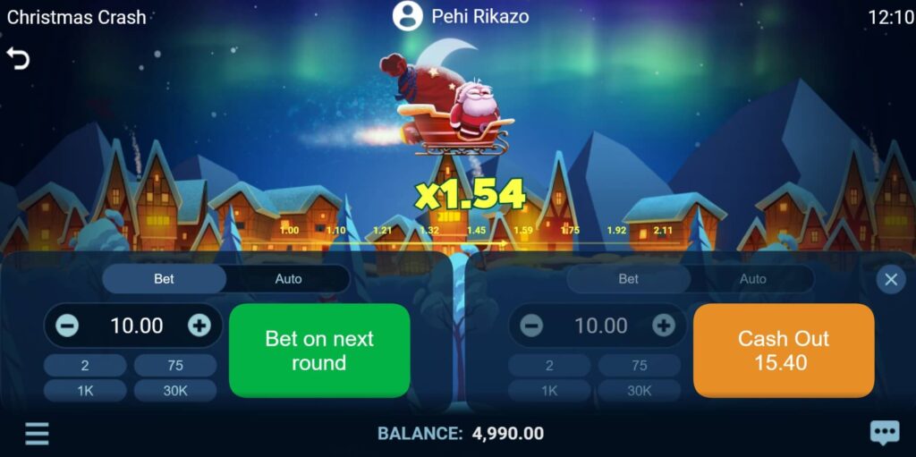 Christmas Crash EVOPLAY Slotxo True Wallet ไม่มีขั้นต่ำ