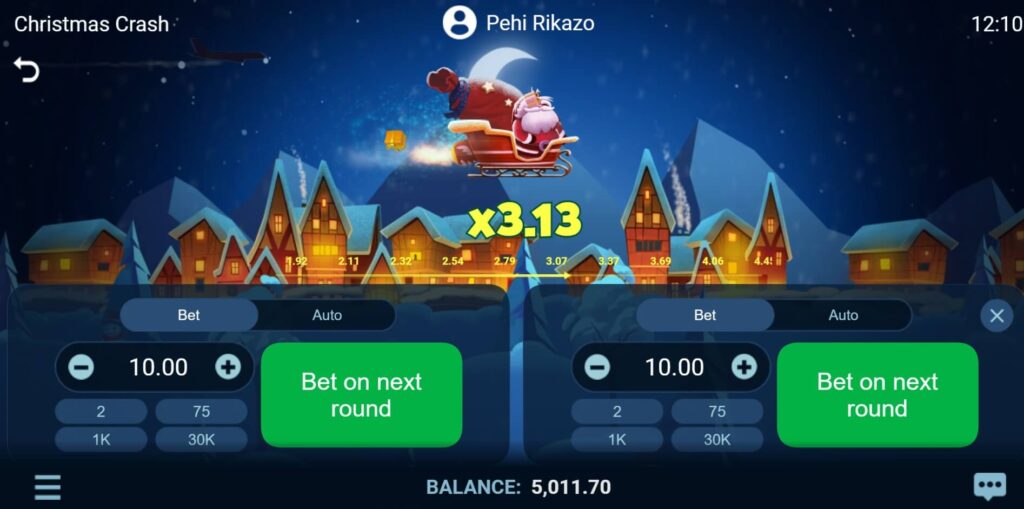 Christmas Crash EVOPLAY โปรโมชั่น slotxo