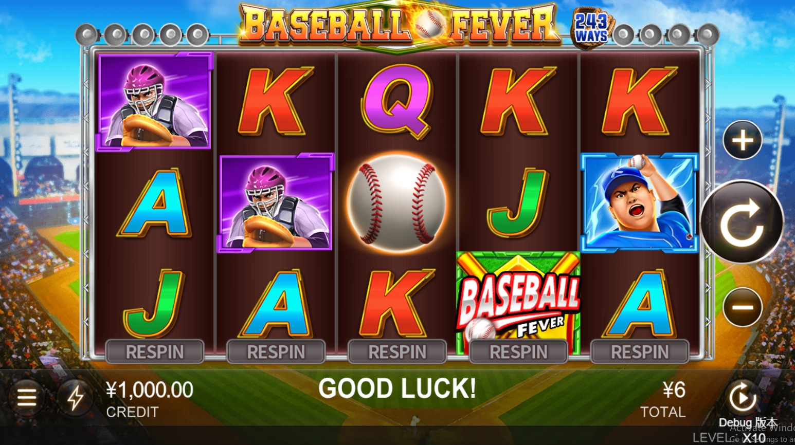 Baseball Fever CQ9 xoslot247 ทางเข้า