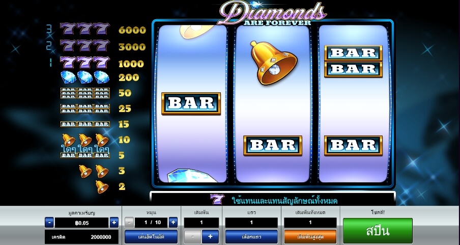 Diamonds are Forever 3 Lines Pragmatic Play Slotxo สมัครสล็อตxoเว็บตรง