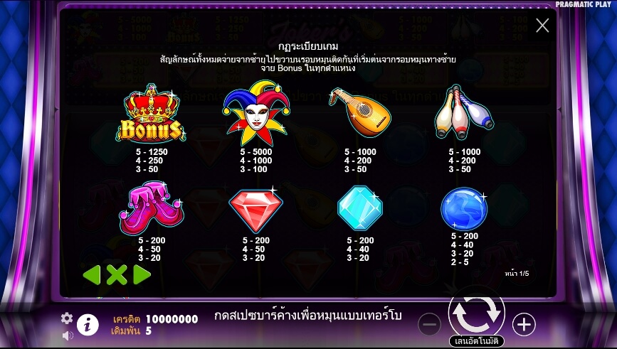 Joker’s Jewels Pragmatic Play Slotxo True Wallet ไม่มีขั้นต่ำ