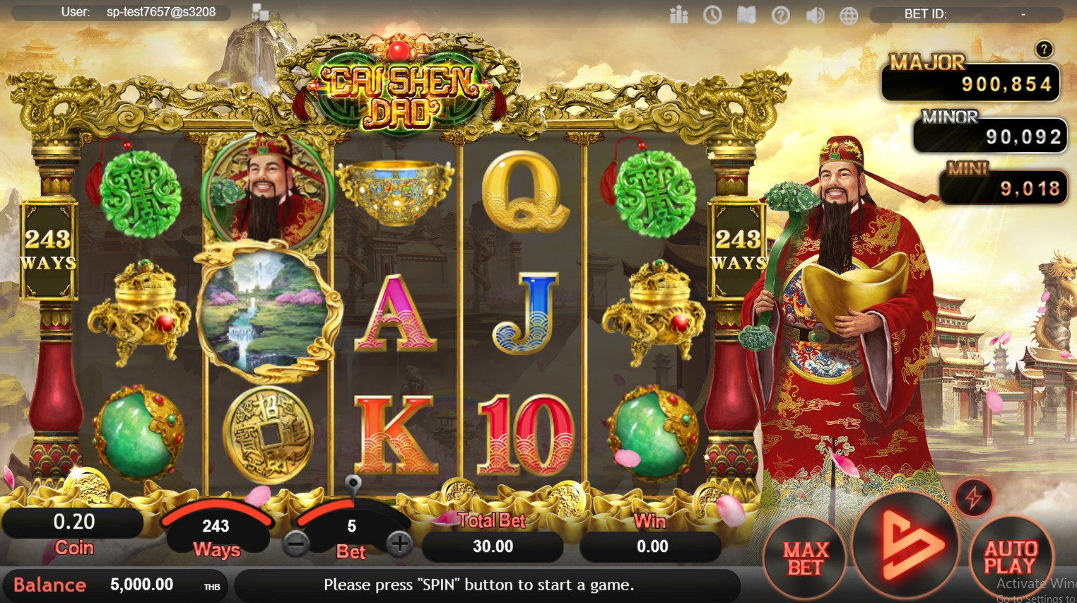 Cai Shen Dao simpleplay xoslot247 ทางเข้า