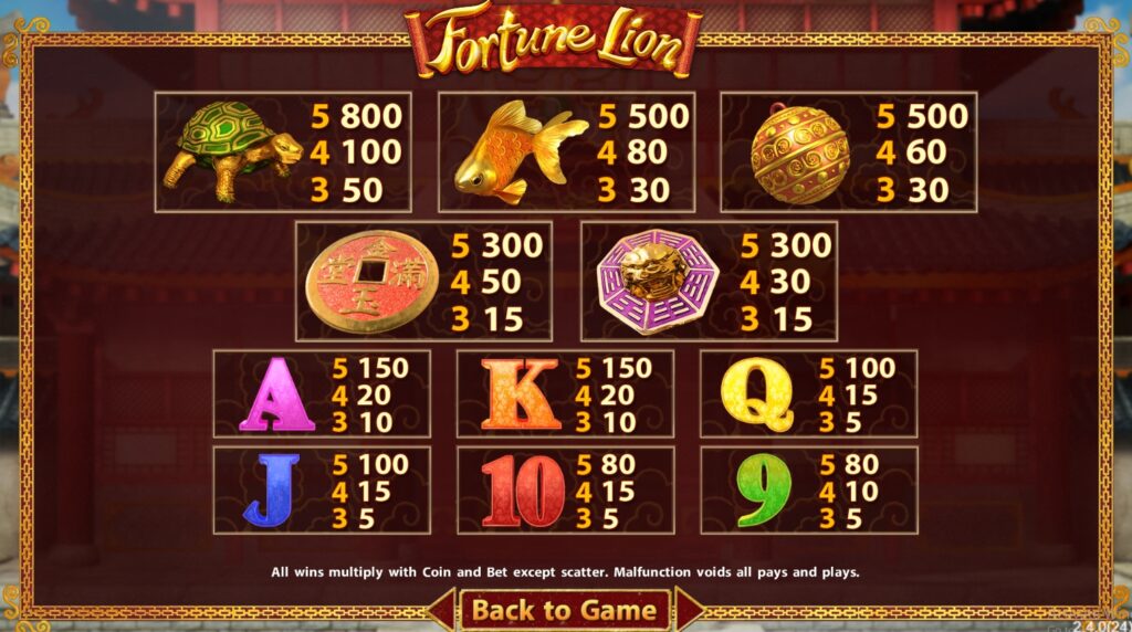 Fortune Lion simpleplay xoslot247 ฟรีเครดิต