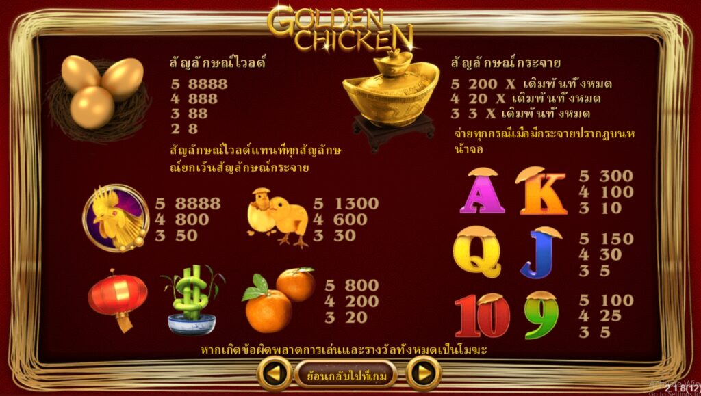 Golden Chicken simpleplay xoslot247 ฝาก ถอน