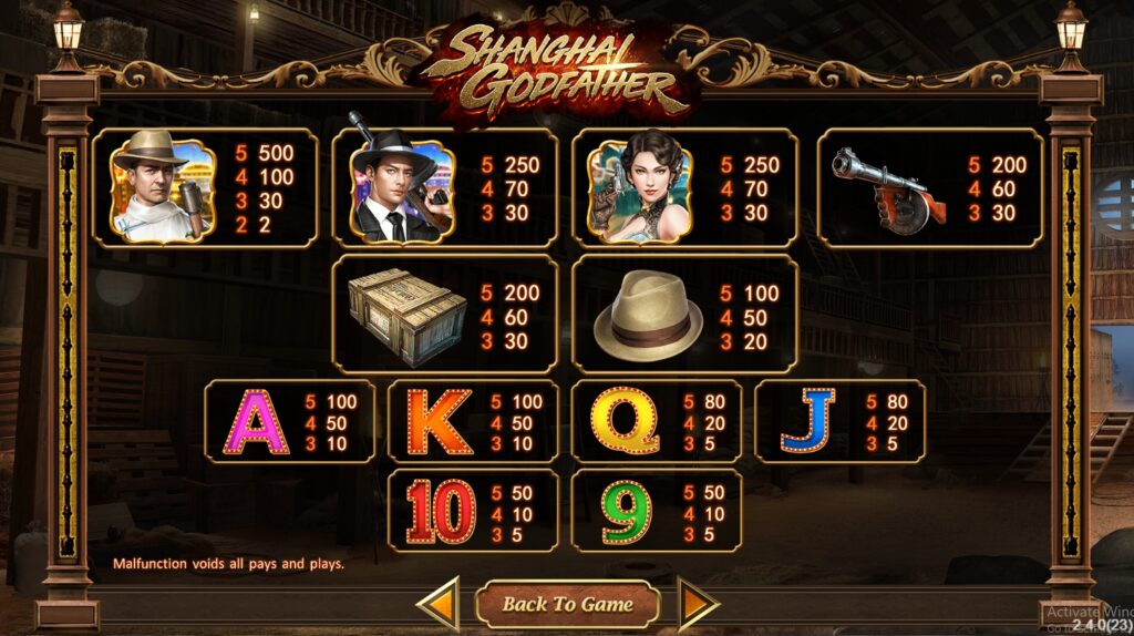 Shanghai Godfather simpleplay xoslot247 ฟรีเครดิต