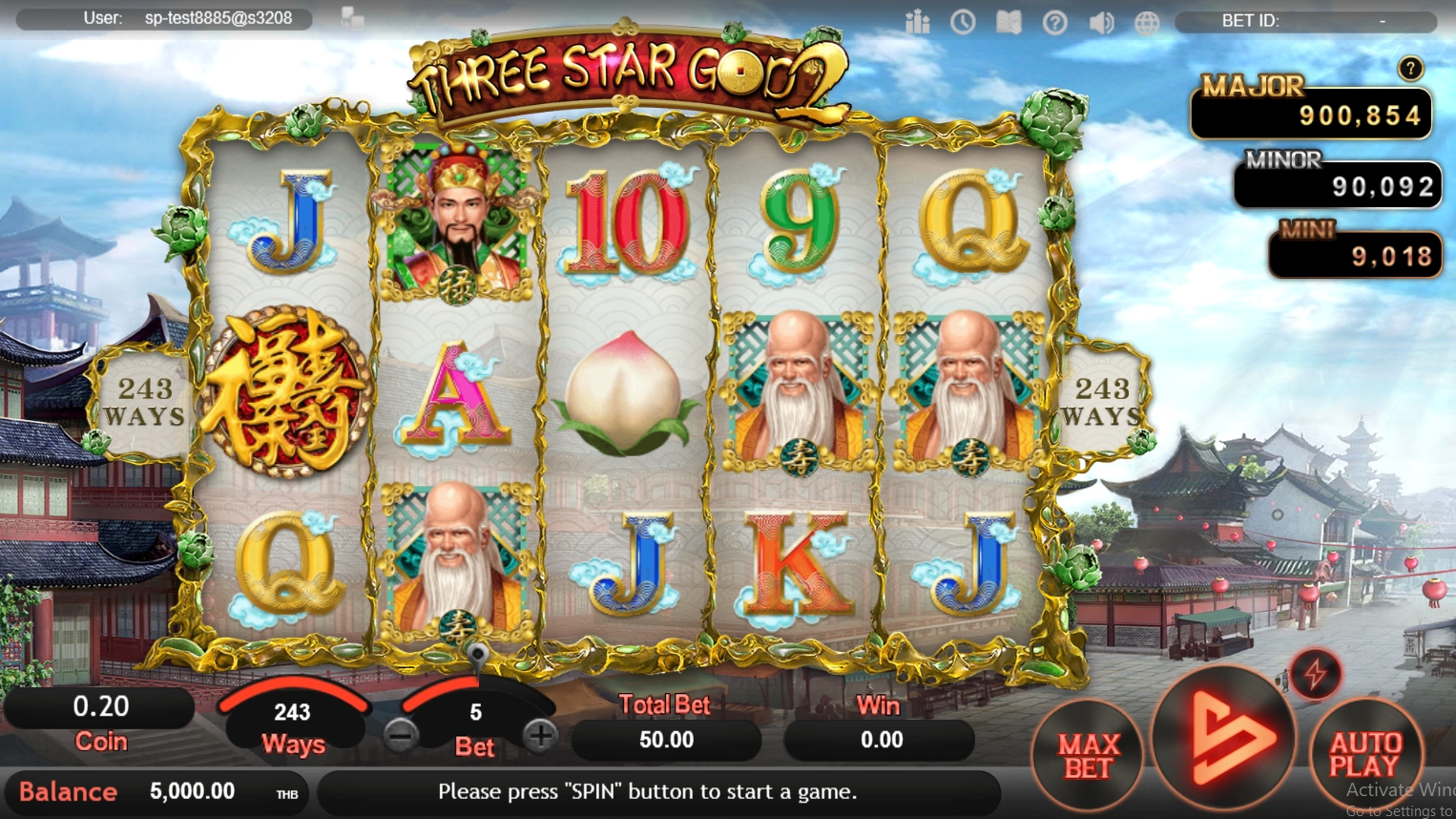 Three Star God 2 simpleplay xoslot247 ทางเข้า