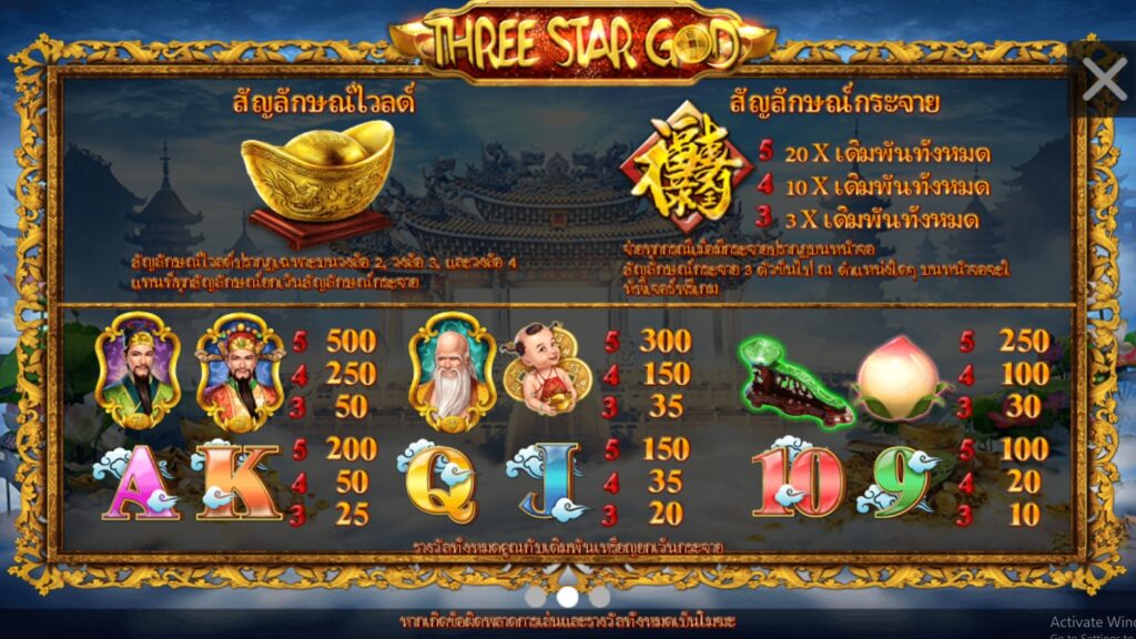 Three Star God simpleplay xoslot247 ฝาก ถอน