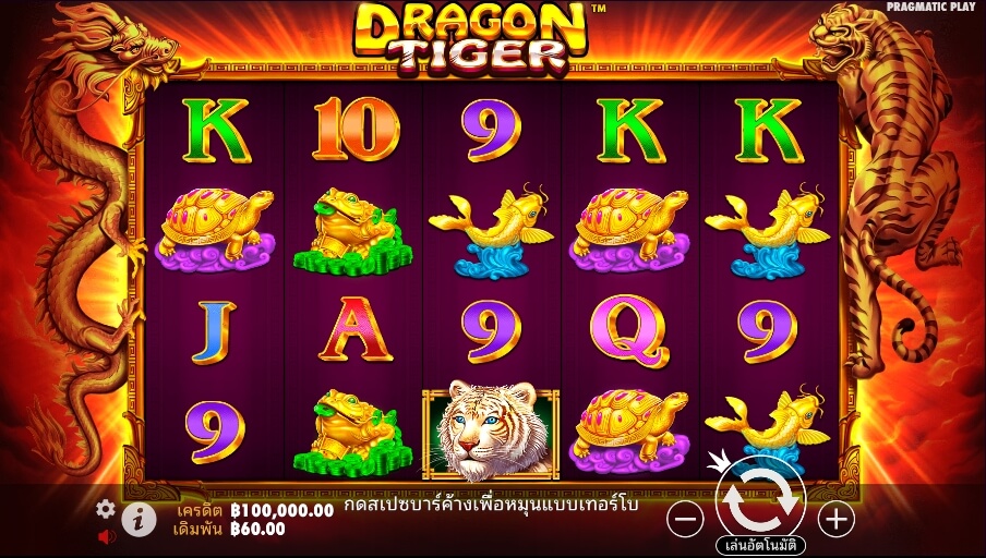 Dragon Tiger Pragmatic Play Slotxo เติมเงิน