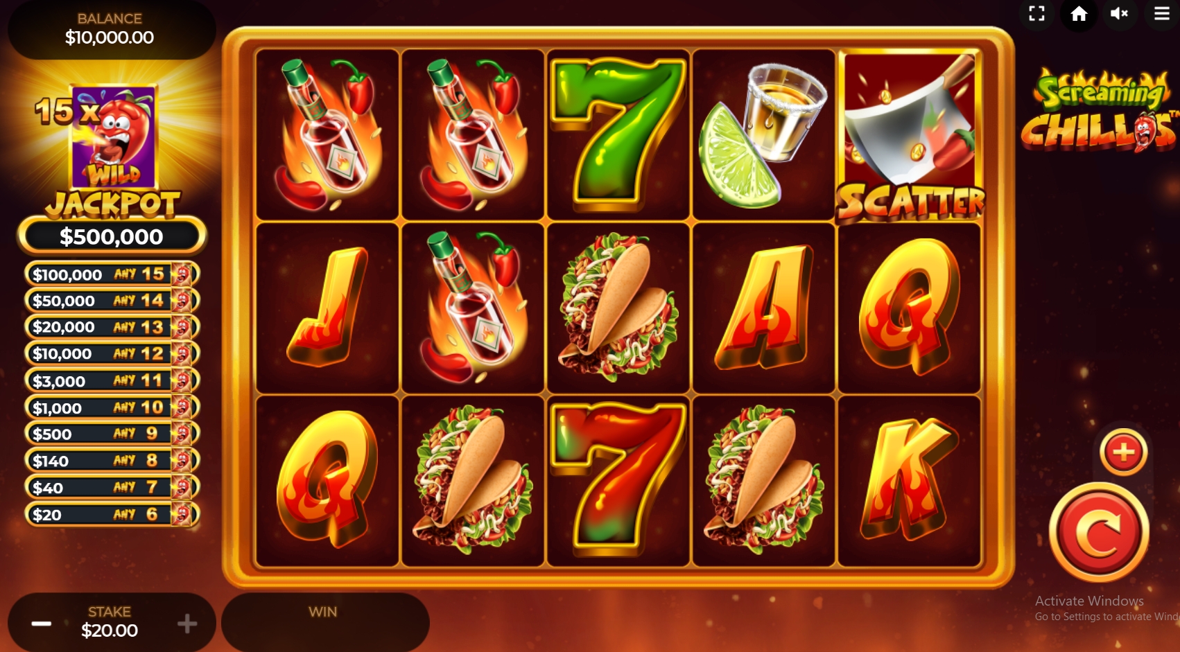 Screaming Chillis dragongaming xoslot247 ทางเข้า