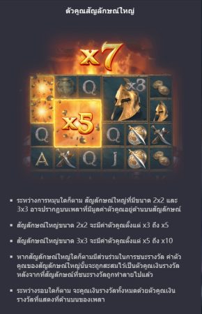 ฟีเจอร์ชนะรางวัลจากสัญลักษณ์ Legend of Perseus