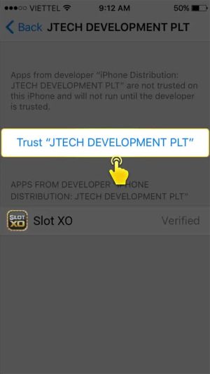 ดาวน์โหลด สล็อต xo ขั้นตอนที่ 7 วิธีติดตั้ง SLOTXO บน iOS