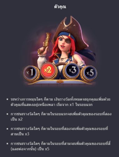 ฟีเจอร์ชนะรางวัลจากสัญลักษณ์ Queen of Bounty