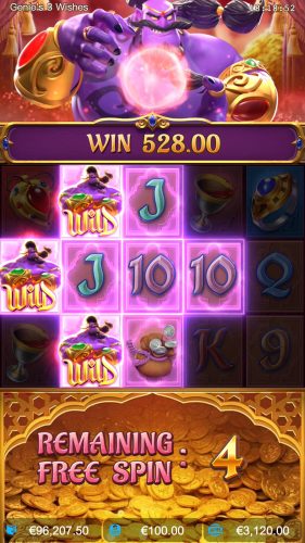 ทดลองเล่น PG SLOT Genie's 3 Wishes